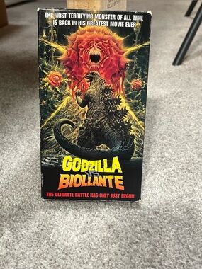 Godzilla Vs. Biollante Rare HBO Video (VHS, 1989) Tested